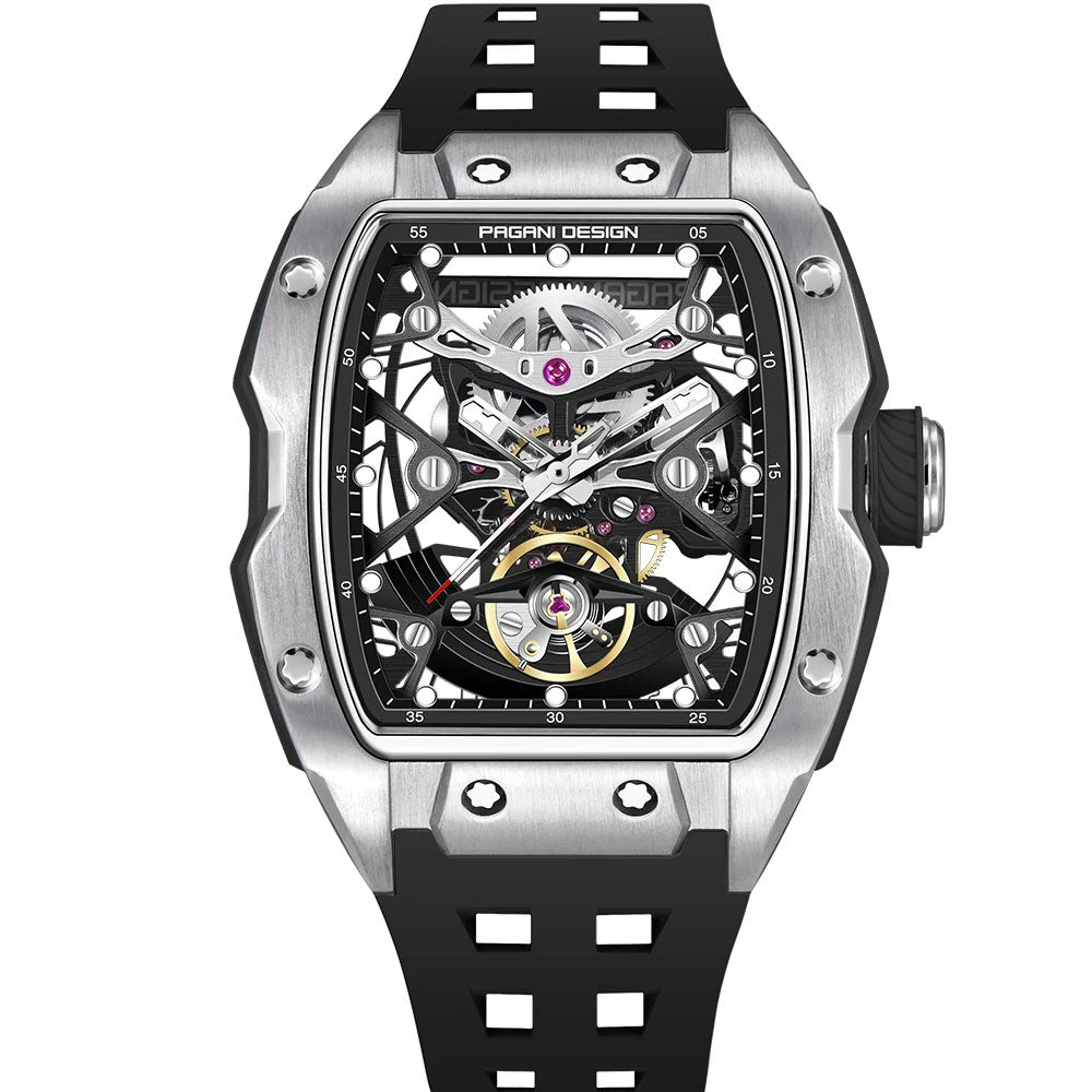 Pagani Design PD-YS018 Tonneau Skeleton Dial