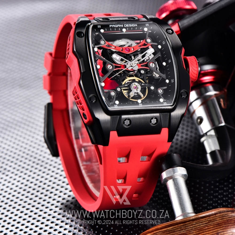 Pagani Design PD-YS018 Tonneau Skeleton Dial