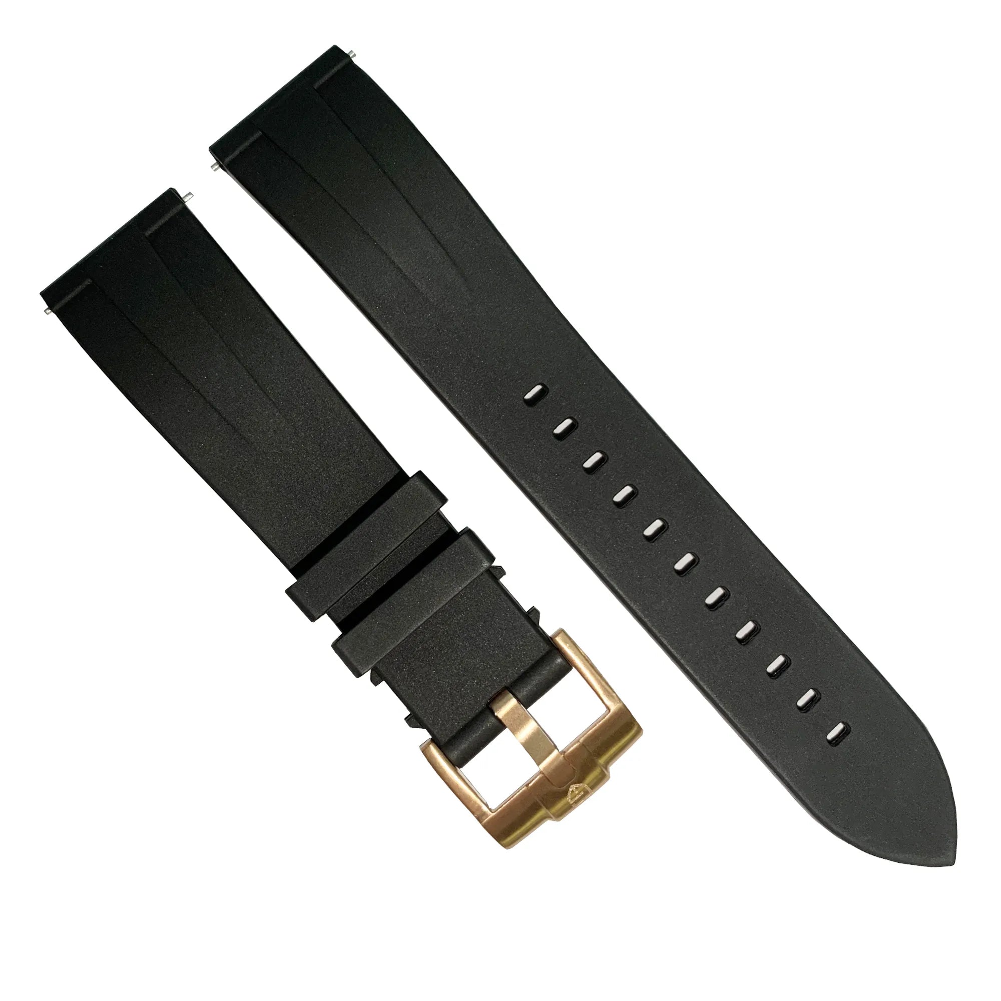 Pagani Design 20MM Silicone Strap (Rose Gold Hardware) – WatchBoyz