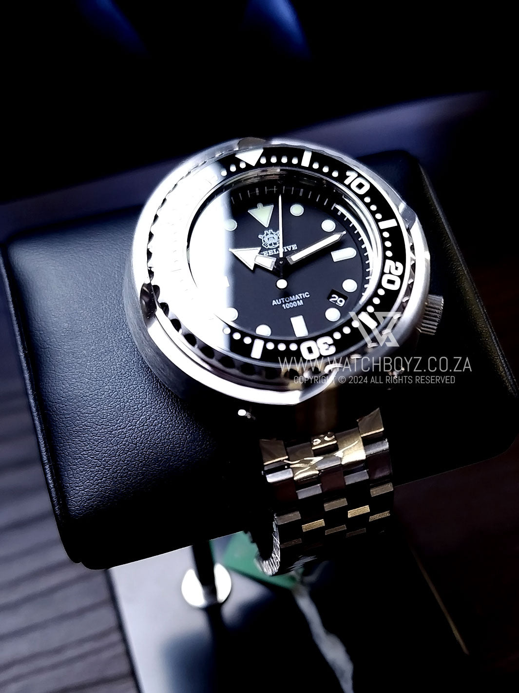 Steeldive SD1978 Emperor Tuna 1000m Monoblock Automatic Dive Watch