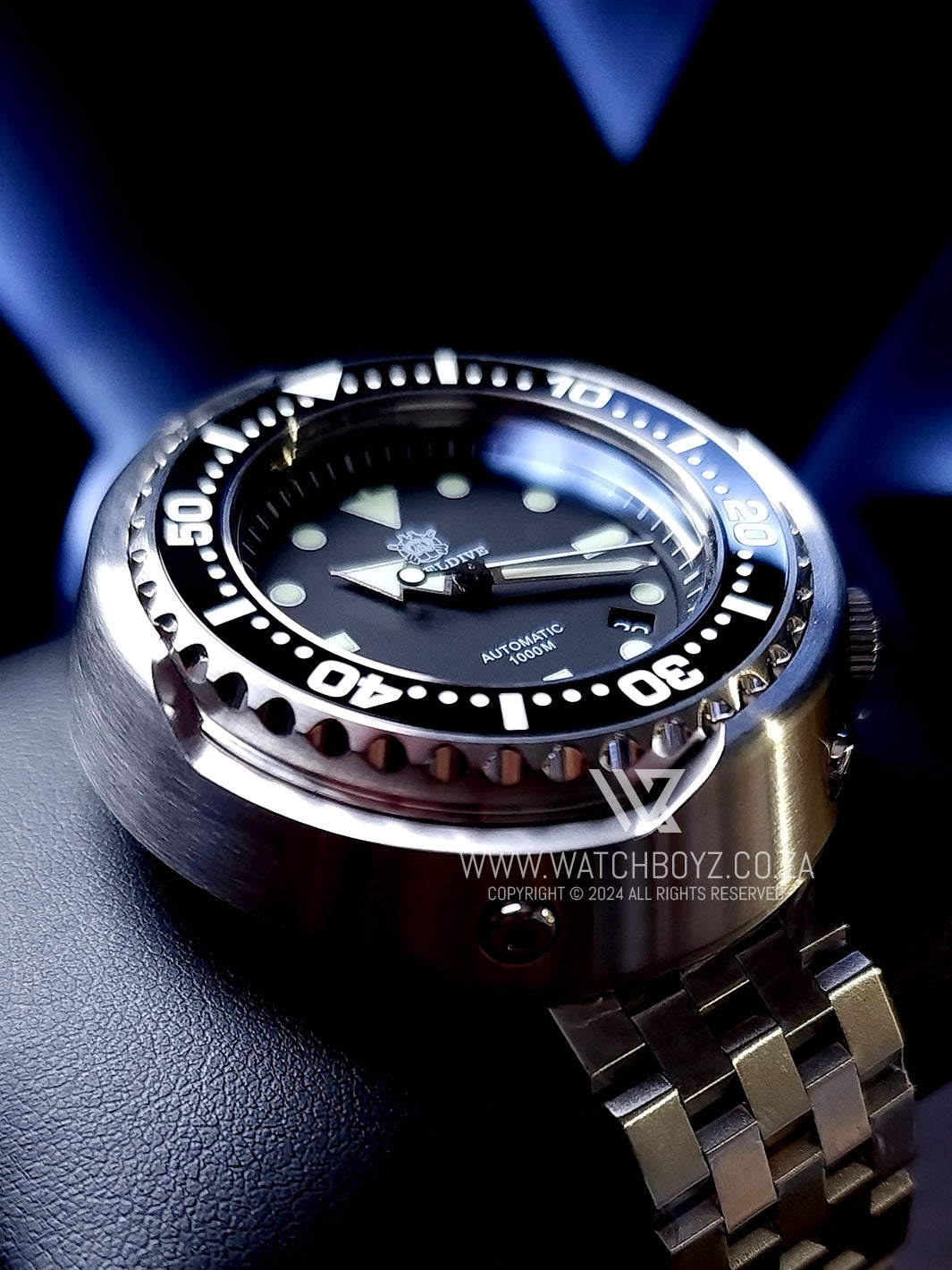 Steeldive SD1978 Emperor Tuna 1000m Monoblock Automatic Dive Watch