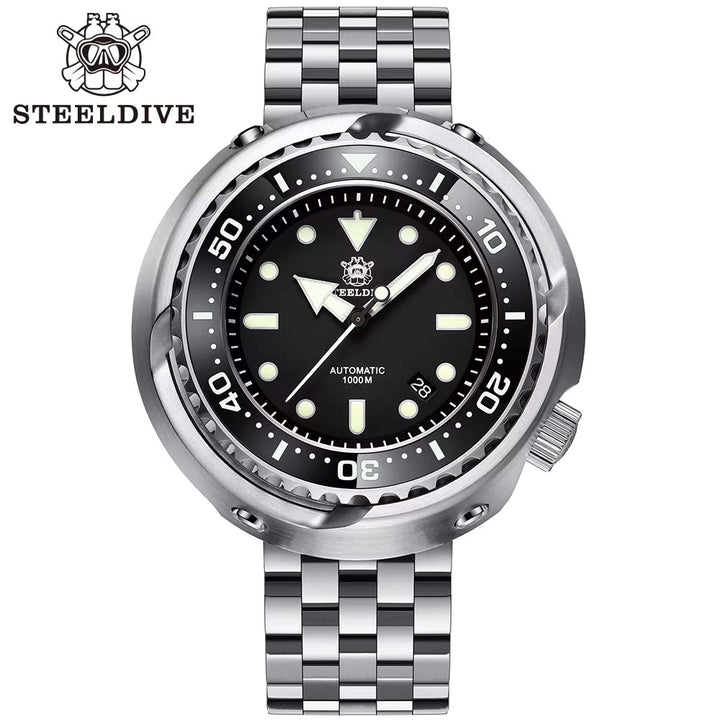 Steeldive SD1978 Emperor Tuna 1000m Monoblock Automatic Dive Watch