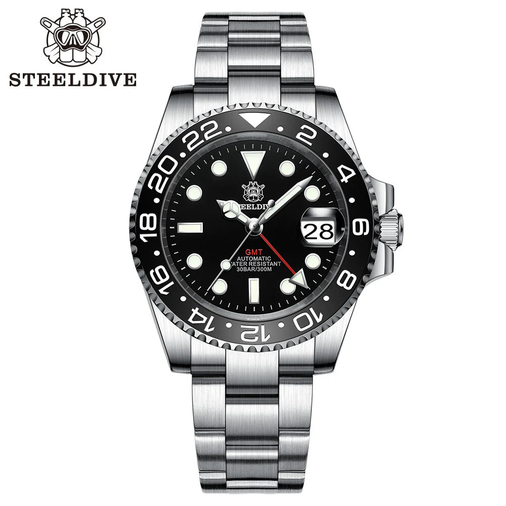 Steeldive SD1993 NH34 GMT Automatic 300M Diver V2