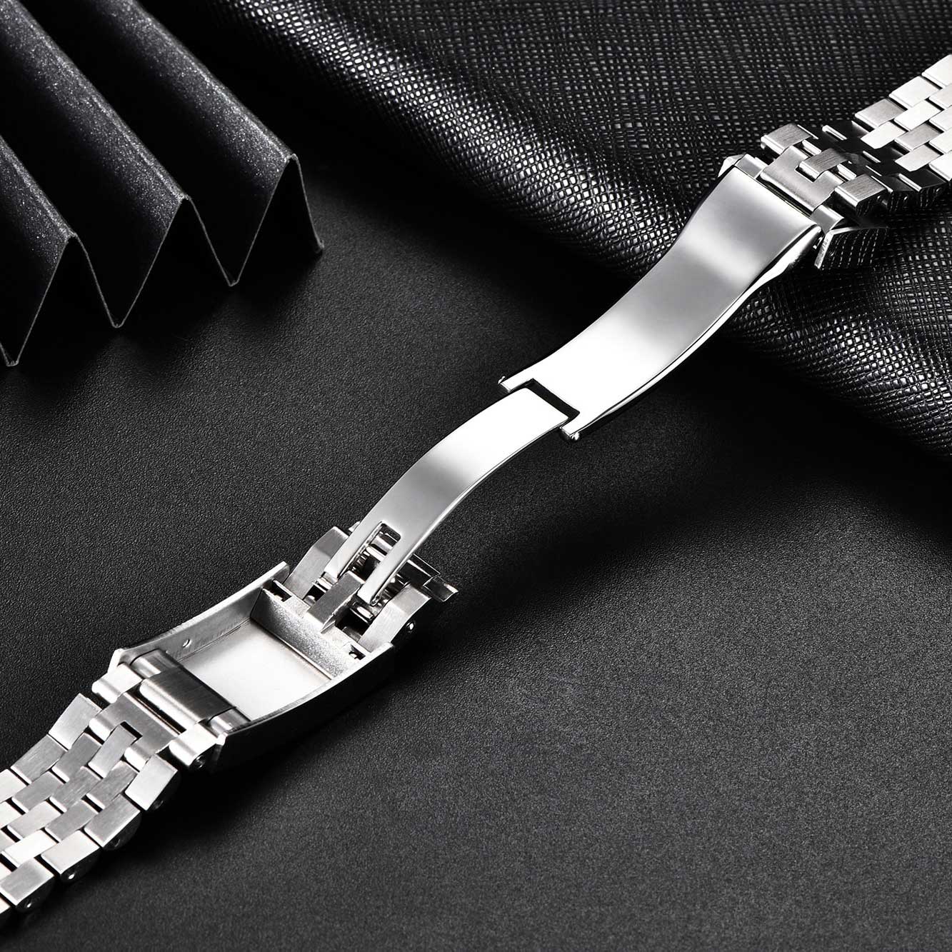 Stainless steel jubilee outlet bracelet